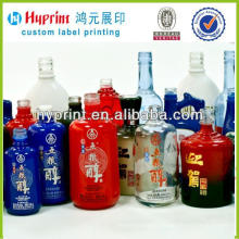 heat thermal transfer film for glass bottle